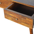3-Drawer Chestnut Console Table: A Versatile Statement Piece for Every Room-Kulani Home