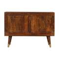 Chestnut Brass-Plated Sideboard: A Timeless Addition to Your Home-Kulani Home