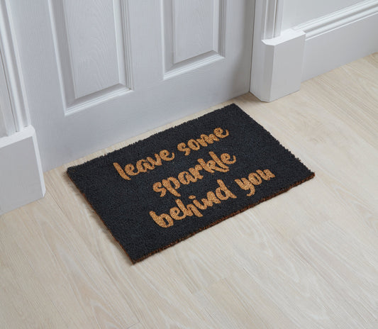 Leave Some Sparkle Doormat-Kulani Home