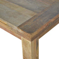 Oak-ish Extendable Butterfly Dining Table-Kulani Home