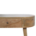 Oak-Ish Small Console Table: A Timeless Nordic Design for Your Home-Kulani Home