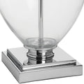 The Perugia Glass Table Lamp with E27 Screw Bulb-Kulani Home