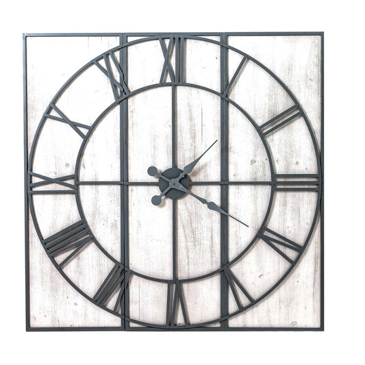 The Regal Woodcraft Wall Clock-Kulani Home