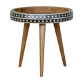 Small Dotted End Table
