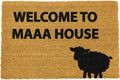 'Welcome To MAAA House' Sheep Welcome Doormat