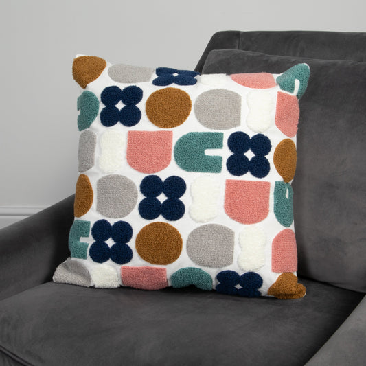 Abstract Shapes Cushion Cover-Kulani Home