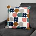 Abstract Shapes Cushion - Feather Filled-Kulani Home