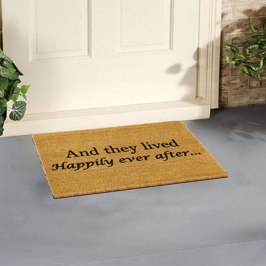 And they lived happily ever after doormat-Kulani Home