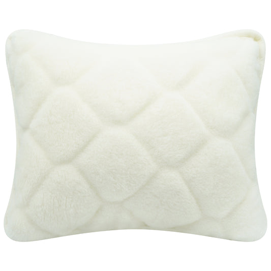 Cashmere Wool Cushion - Natural Shapes-Kulani Home