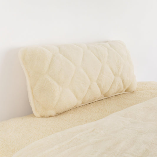 Cashmere Wool Pillow - Natural Shapes-Kulani Home