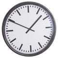 Classic Timepiece: The Grand Black Station Clock-Kulani Home
