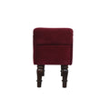 Crimson Velvet Seating Bench-Kulani Home