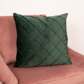 Diamond Green Velvet Cushion Cover-Kulani Home