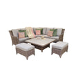 Elevate your dining experience with the exquisite Sarah Lift and Rise Corner Dining Set.-Kulani Home
