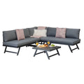Elevate your lounging experience with the versatile Modular Comfort Corner Sofa-Kulani Home