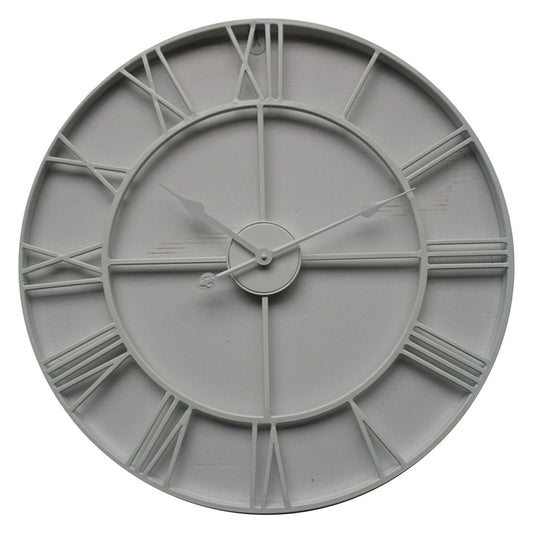 Ethereal Ivory Outdoor Wall Clock: A Timeless Elegance for Your Outdoor Space-Kulani Home