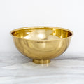 Gold Plated Mirror Polished Bowl-Kulani Home