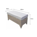 Grey Ottoman Bench: The Perfect Blend of Style and Functionality-Kulani Home