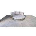 Grey Rattan Lily Daybed: A Luxurious Outdoor Retreat-Kulani Home