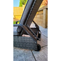 Grey Rattan Sun Lounger Set: The Ultimate Outdoor Relaxation Experience-Kulani Home