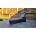 Grey Rattan Sun Lounger Set: The Ultimate Outdoor Relaxation Experience-Kulani Home