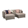 Grey Stackable Sofa Set: Stylish Comfort for Your Outdoor Space-Kulani Home