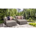 Grey Stackable Sofa Set: Stylish Comfort for Your Outdoor Space-Kulani Home
