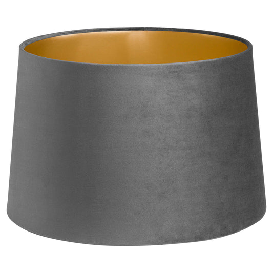 Grey Velvet Lamp and Ceiling Shade: A Luxurious Touch of Timeless Sophistication-Kulani Home