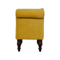 Luxurious Mustard Velvet Chaise Lounge: A Timeless Addition to Your Interior-Kulani Home