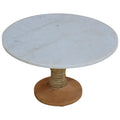 Marble-Top Cake Stand: A Timeless Showcase for Your Confections-Kulani Home