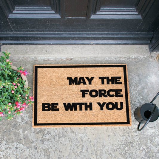 May The Force Be With You Doormat-Kulani Home