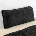 Merino Wool Pillow - Black-Kulani Home