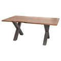 Natural Edge Collection Solid Wood Dining Table-Kulani Home