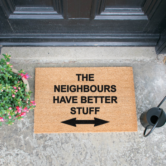 Neighbours Have Better Stuff Doormat-Kulani Home