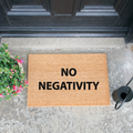 No Negativity Doormat-Kulani Home