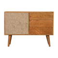 Nordic Oak Sideboard: A Modern Storage Solution with a Touch of Glamour-Kulani Home