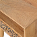 Nordic Wood Bedside Table-Kulani Home