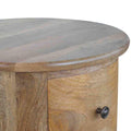 Oak-Ish 3-Drawer Drum Chest-Kulani Home