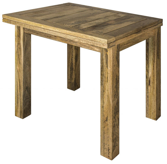 Oak-Ish Butterfly Extension Dining Table-Kulani Home