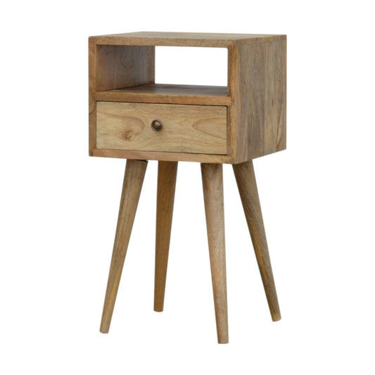 Oak-Ish Compact Bedside Table: Add Style and Functionality to Your Home-Kulani Home