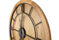 Oakwood Timepiece: The Majestic Wooden Wall Clock-Kulani Home