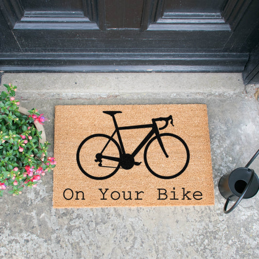 On Your Bike Doormat-Kulani Home