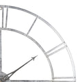 Silver Filigree Wall Clock-Kulani Home