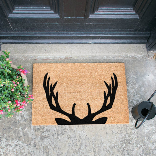 Stag Antlers Doormat-Kulani Home
