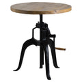 The Artisanal Height-Adjustable Bar Bistro Table-Kulani Home