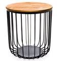 The Exquisite Rustic Industrial Trio Side Tables: A Fusion of Functionality and Style-Kulani Home