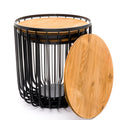The Exquisite Rustic Industrial Trio Side Tables: A Fusion of Functionality and Style-Kulani Home