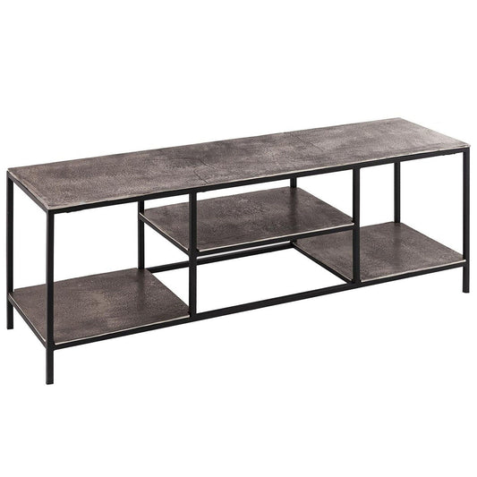 The Exquisite Silver Media Console - A Versatile and Stylish Addition to Your Home-Kulani Home