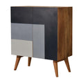 The Majestic Quebec Blue Cabinet: A Fusion of Elegance and Functionality-Kulani Home