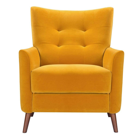 The Mustard Elegance Occasional Chair-Kulani Home